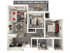 Morris - two bedroom one bathroom unit at FountainGlen Temecula